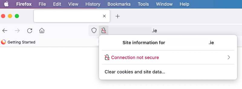 Firefox http not secure