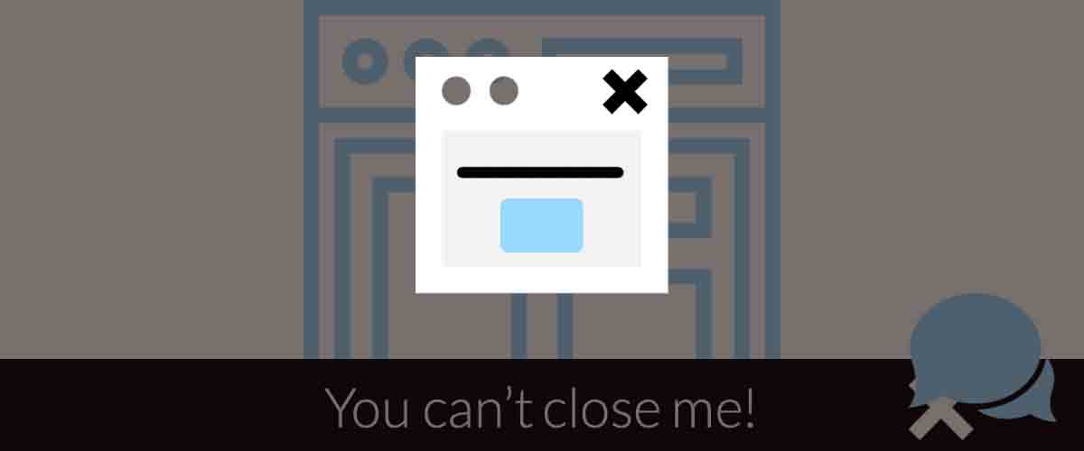 Layers of popups illustrated - website plus popup plus cookie consent plus chatbot