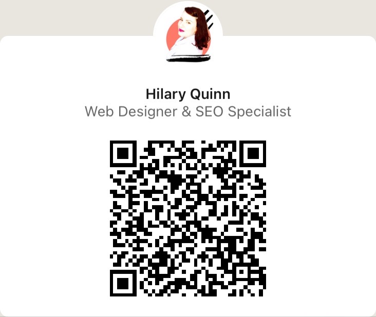 LinkedIn QR code to connect with me